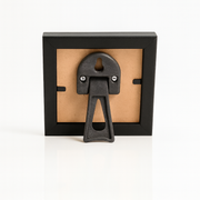 2.5x2.5 Inch ( With Stand ) Micro Blank Photo Frame | Dark Wooden color